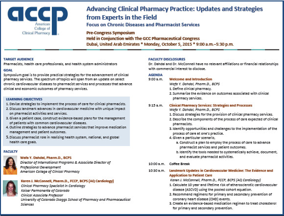 Advancing Clinical Pharmacy Practice