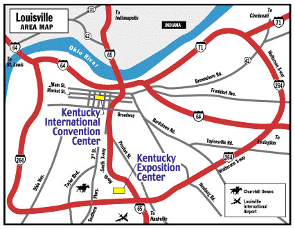 Louisville Map