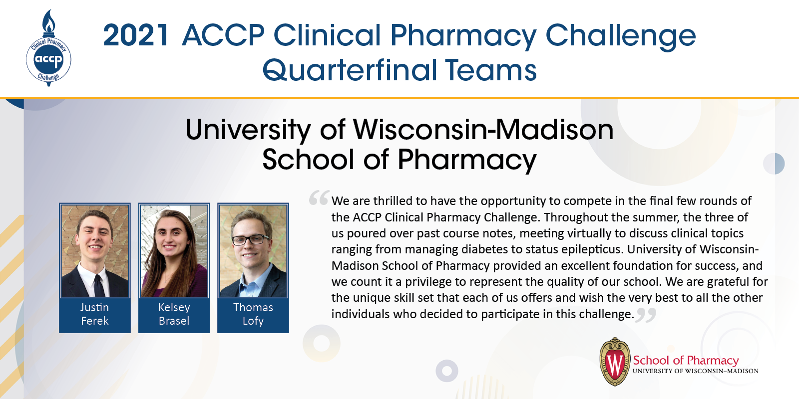 American College of Clinical Pharmacy ® ACCP