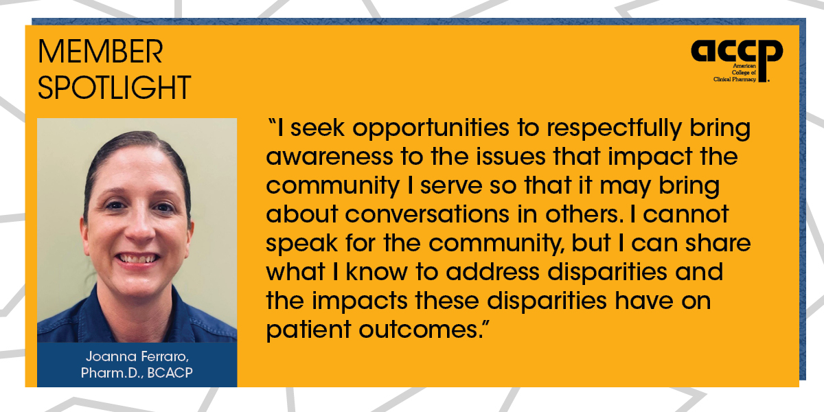 ACCP Member Spotlight: Joanna Ferraro