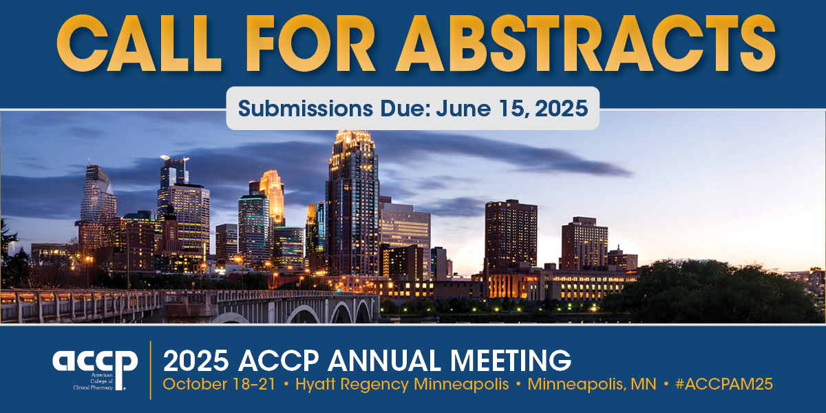 2025 ACCP Annual Meeting Call for Abstracts