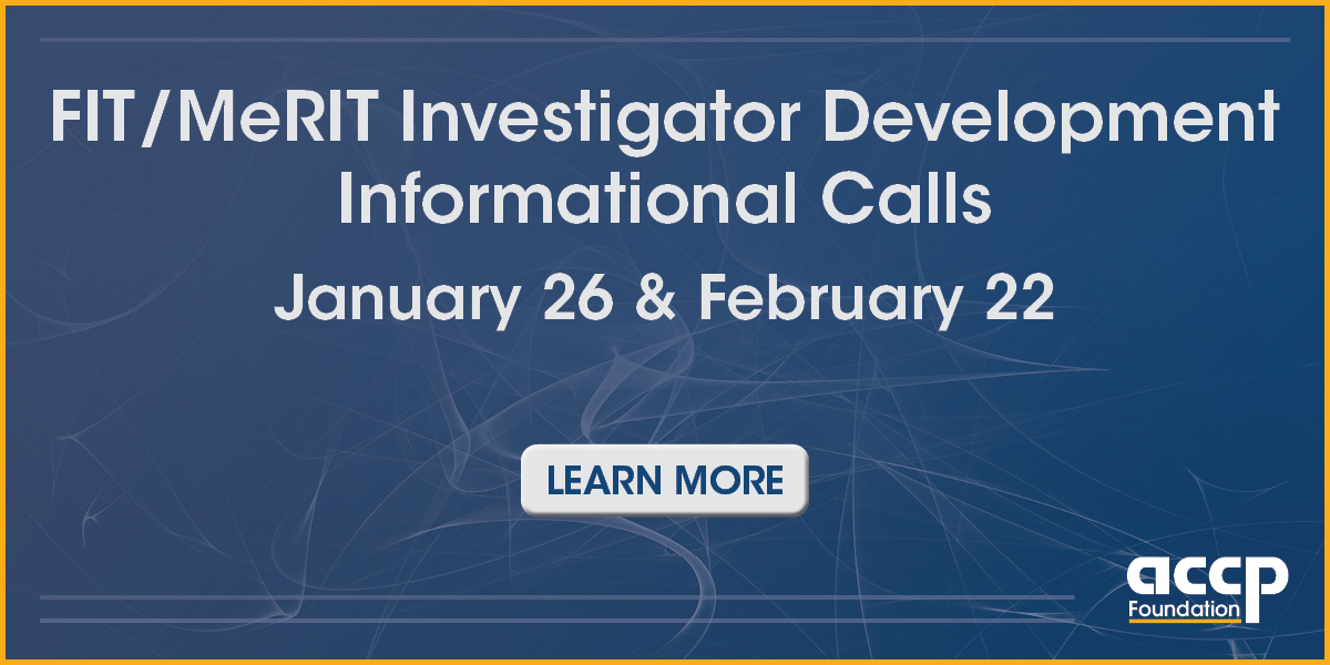 FIT/MeRIT Investigator Development Informational C...