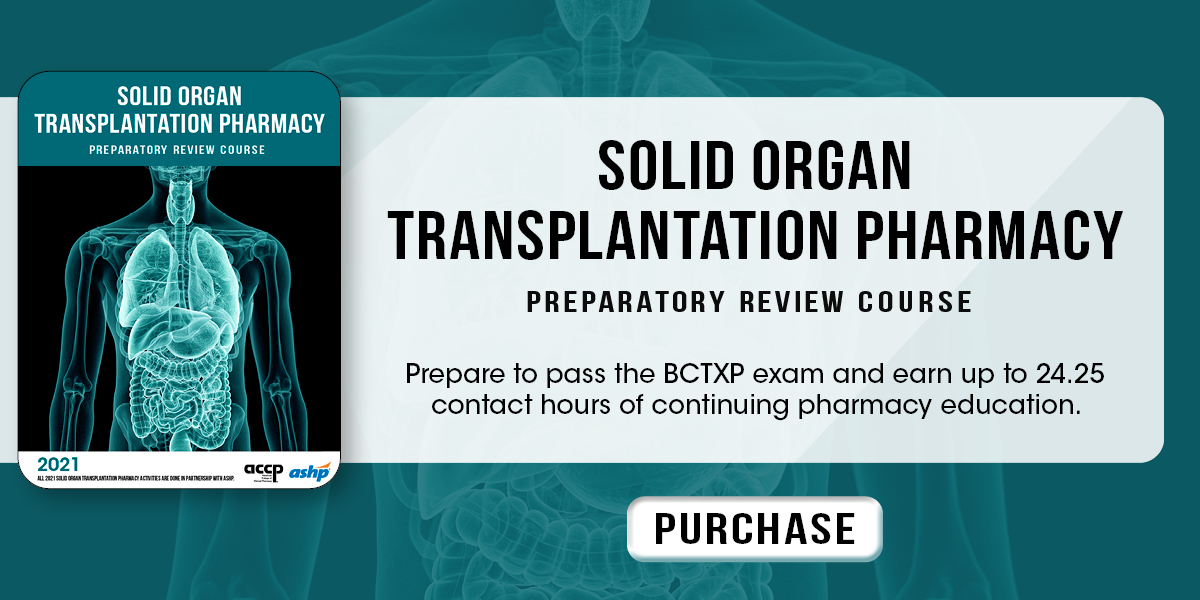 American College Of Clinical Pharmacy Accp