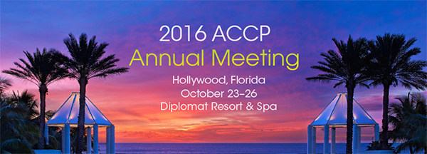 2016 ACCP Annual Meeting
