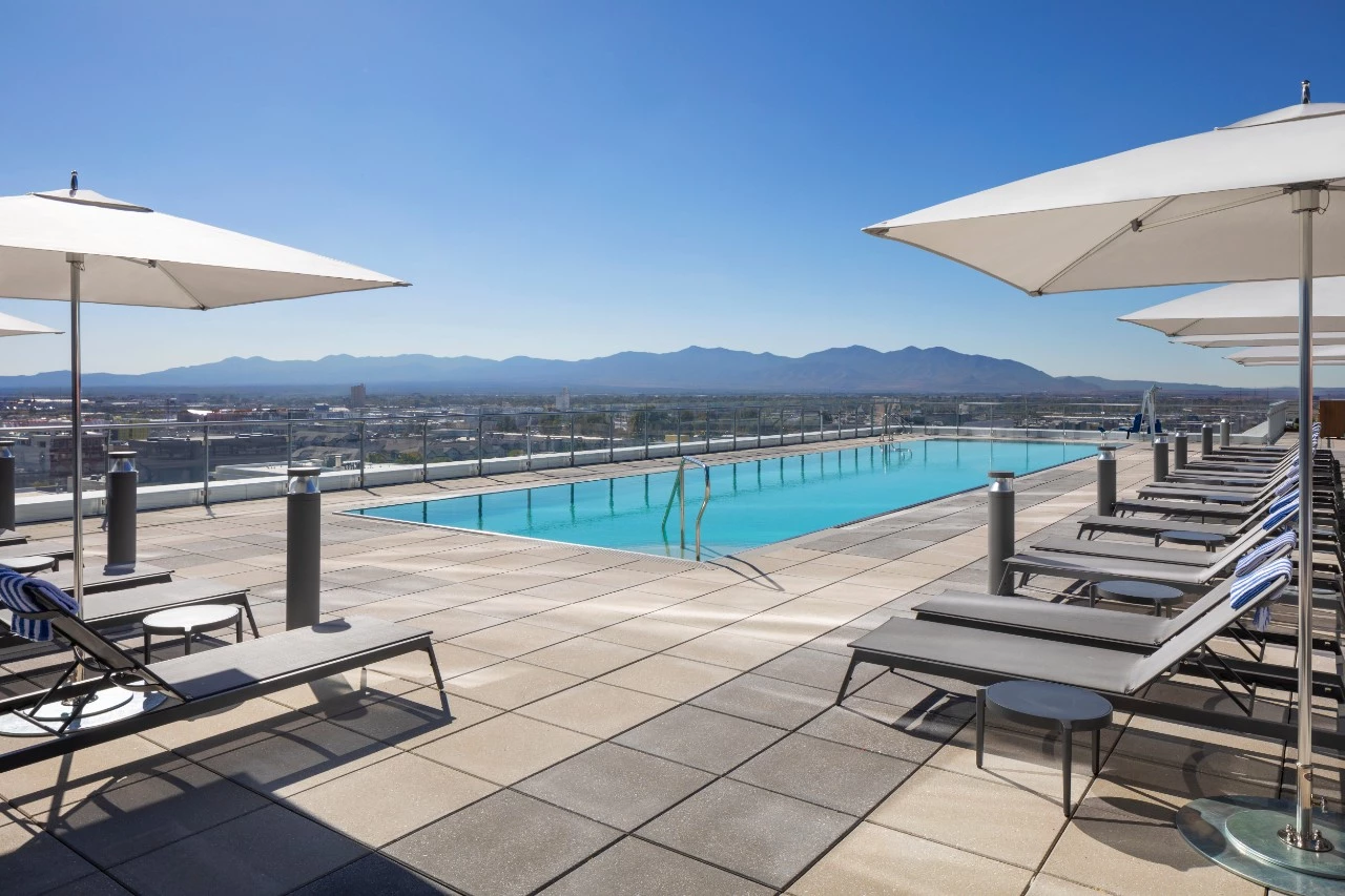 Hyatt Regency Salt Lake City rooftop pool