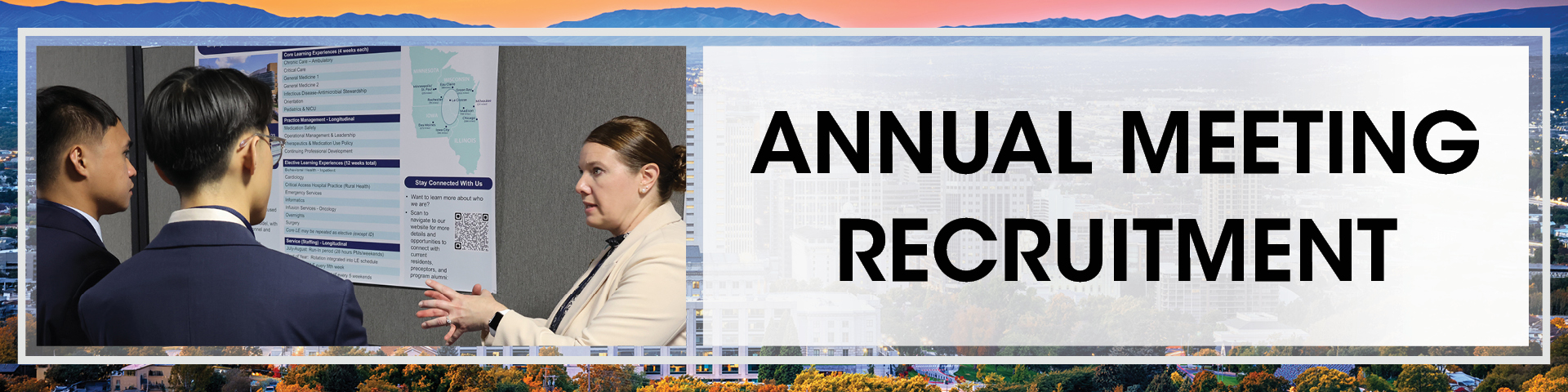 2026 ACCP Annual Meeting Recruitment banner