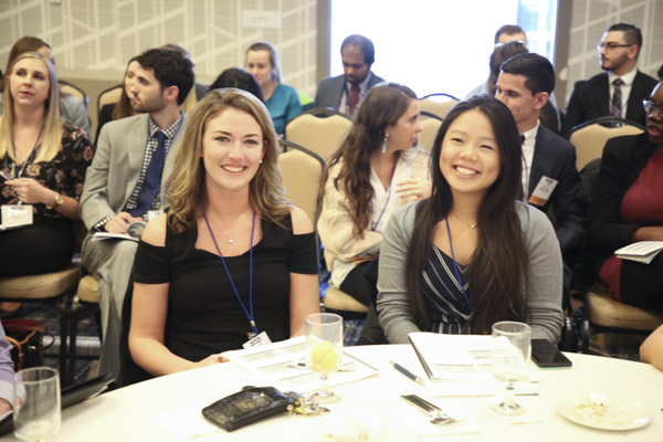 Students networking