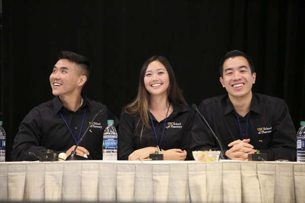 Students at educational session