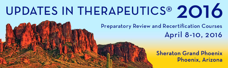 Updates in Therapeutics 2016