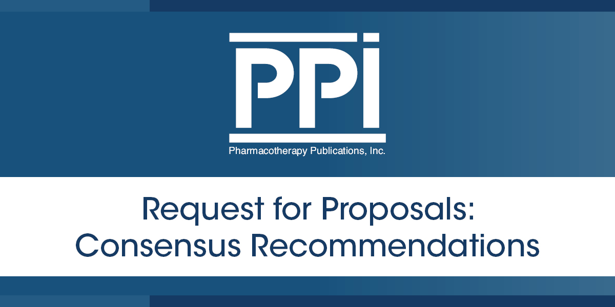 PPI Request for Consensus Recommendation Proposals