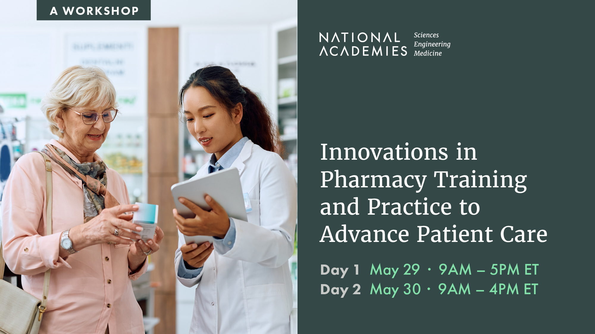 NASEM Workshop Will Address the Pharmacy Profession’s Future