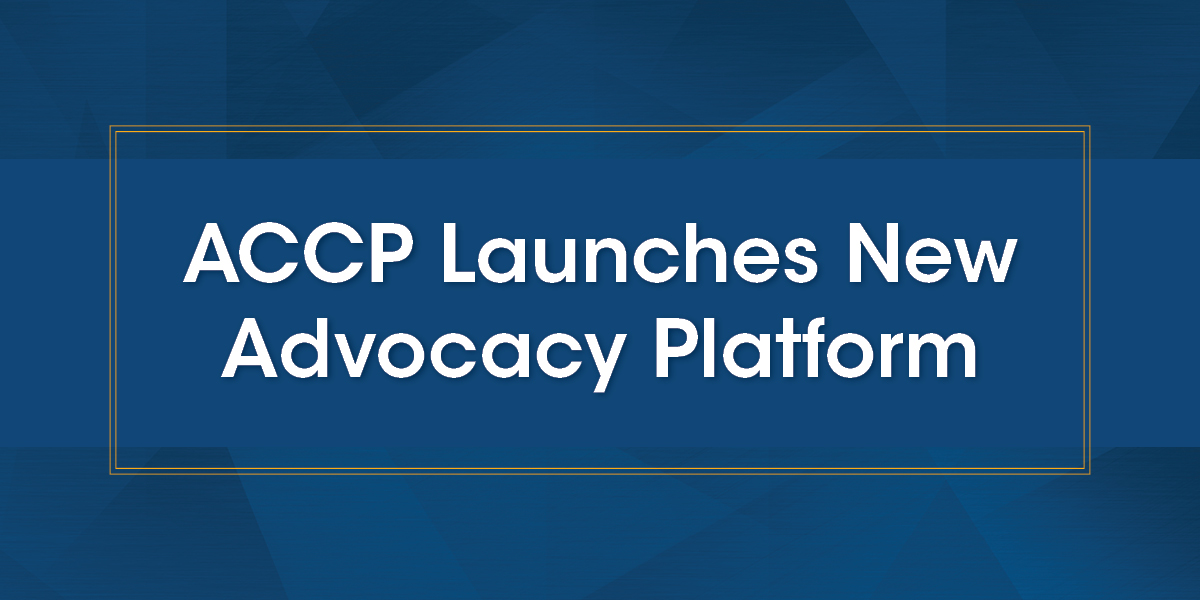 ACCP Launches New Advocacy Platform
