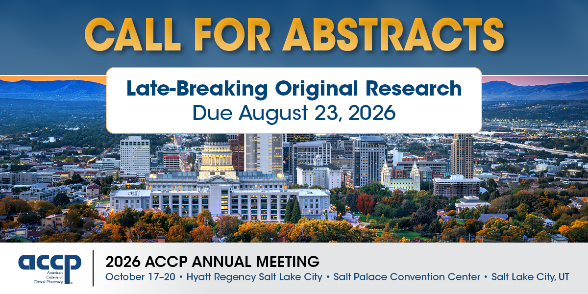 Last Call for Late-Breaking Original Research Abstracts