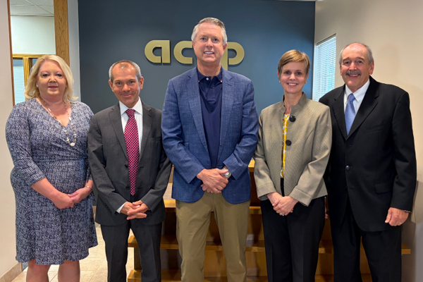 Left to right: Michelle Kucera, John McGlew, Roger Marshall, Jo Ellen Rodgers, Michael Maddux