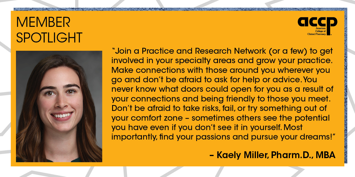 ACCP Member Spotlight: Kaely Miller