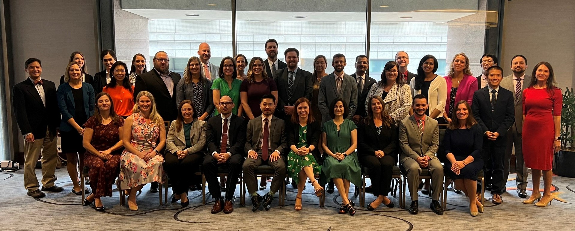 This year’s ACCP fellows gathered for a group photo during the Global Conference on Clinical Pharmacy in San Francisco