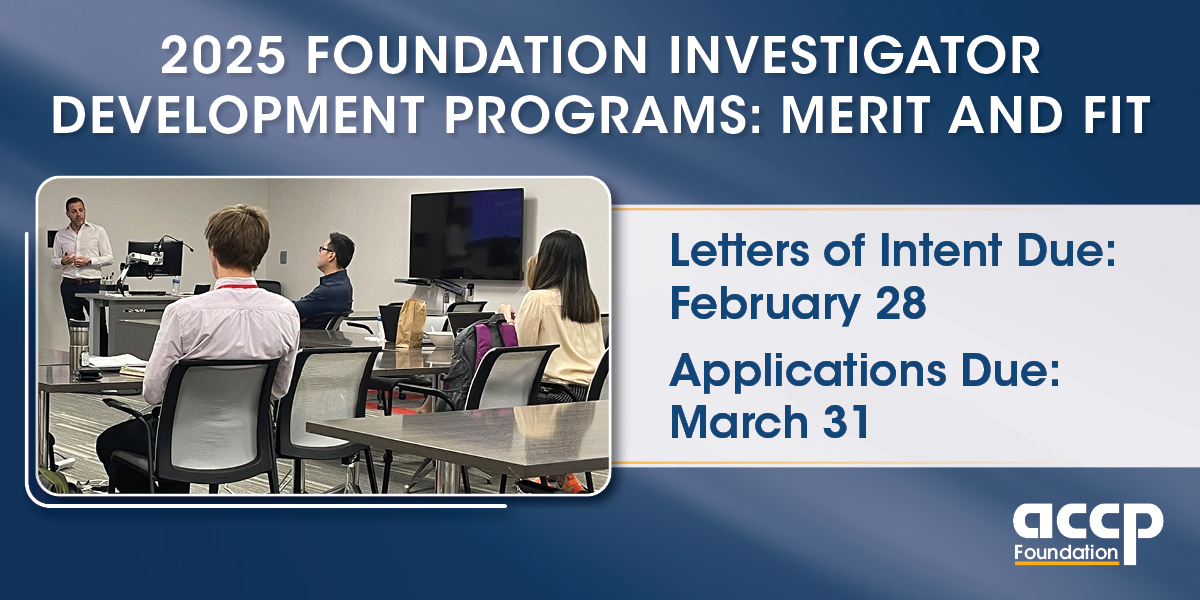 Foundation Investigator Development Programs for 2025