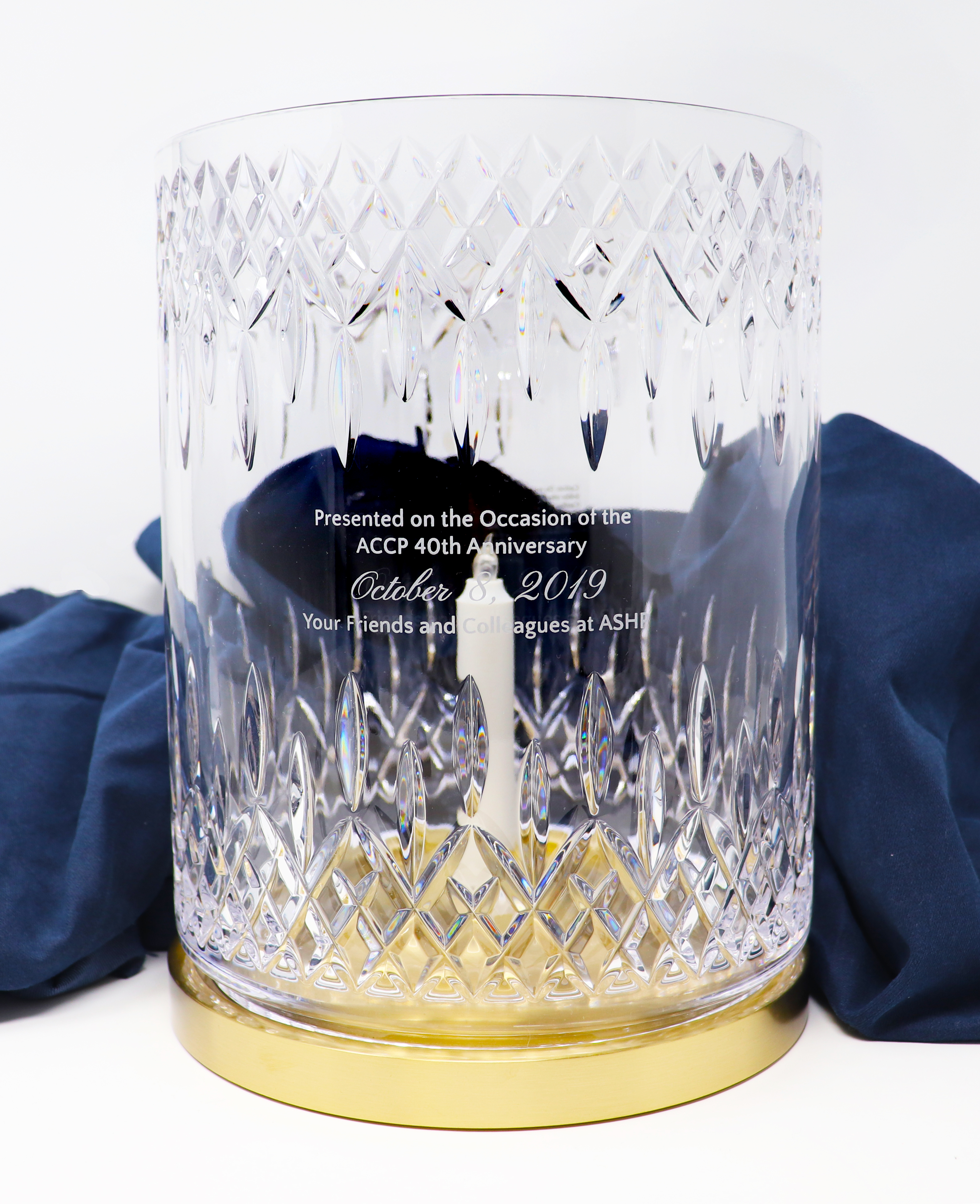 Crystal Candle Holder