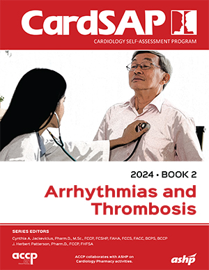 CardSAP 2024 Book 2 Arrhythmias and Thrombosis